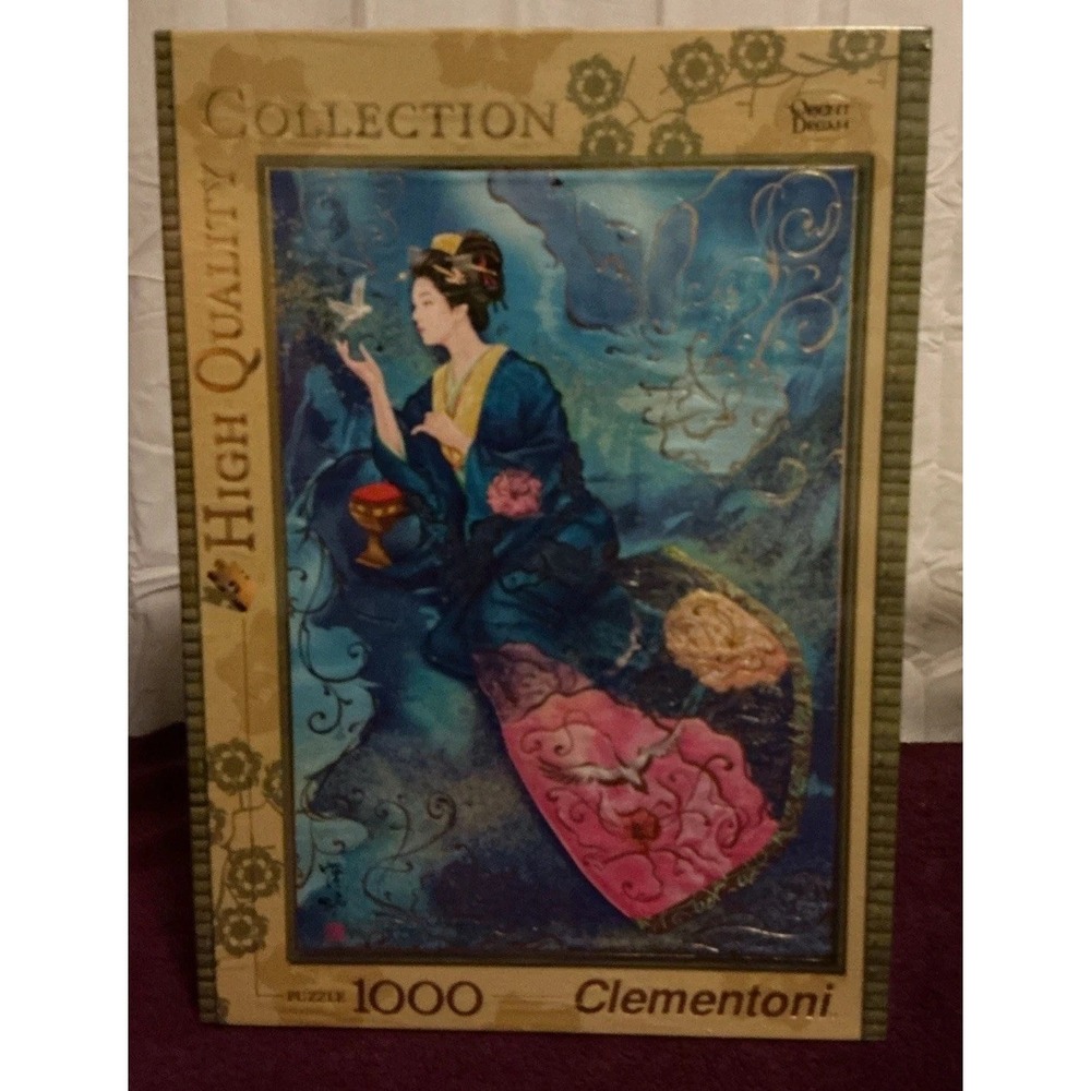 Clementoni High Quality Collection Orient Dream 1000 Piece Puzzle Blue, NISB